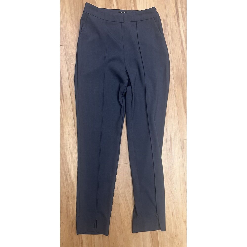 Lulus Gray Pleated Slim Straight Pants Size XS‎ Womens